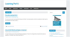 Desktop Screenshot of learningperl6.com